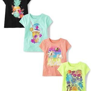 Children's Place, 4 Pack, NWT, Large, Short Sleeve Graphic T-shirts